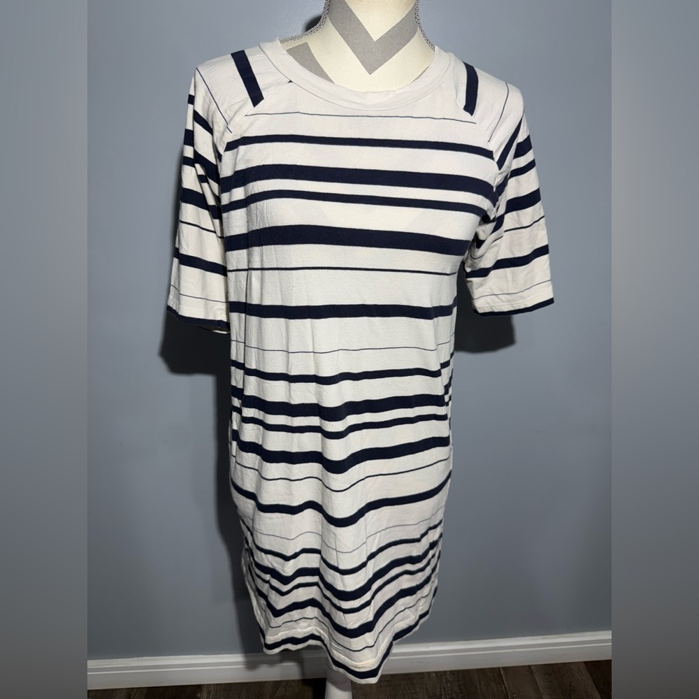 French Connection Navy‎ and White Striped Camisole
